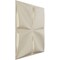 Ekena Millwork 19 5/8in. W x 19 5/8in. H Riley EnduraWall Decorative 3D Wall Panel Covers 2.67 Sq. Ft. WP20X20RLEPE - alternate 6